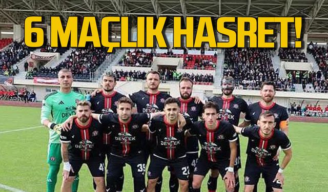 Devrek'in galibiyet özlemi 6 maça çıktı..