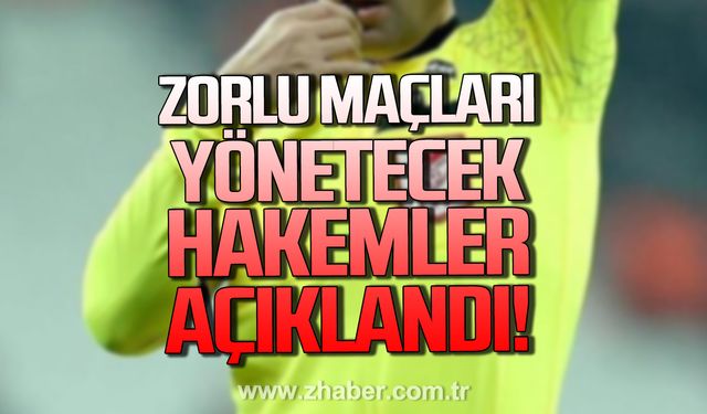 Süper Amatör Lig’de maçları yönetecek hakemler açıklandı!
