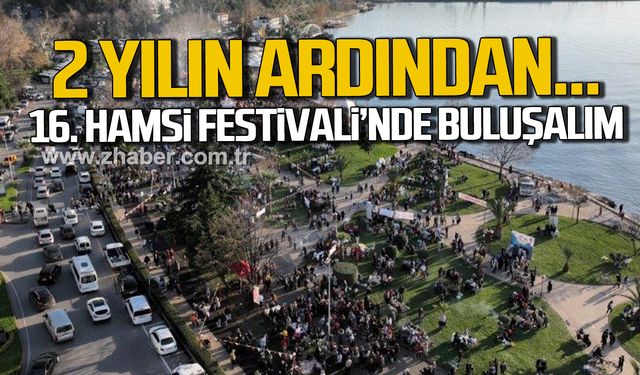 Kdz. Ereğli'de 16. Hamsi Festivali 16 Kasım'da yapılacak!