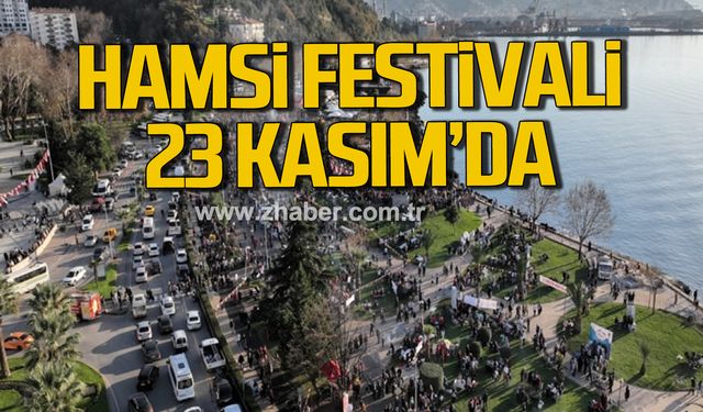16. Hamsi Festivali 23 Kasım Pazar günü yapılacak