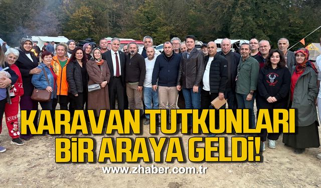 Kandilli’de karavan tutkunları bir araya geldi!