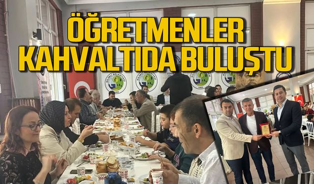 Öğretmenler Kilimli'de kahvaltıda buluştu
