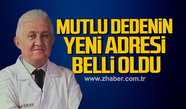 Doç. Dr. Mutlu Yüksek'in yeni adresi belli oldu!