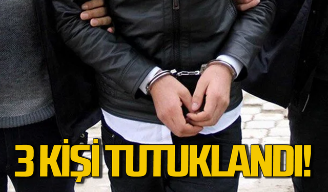 Emniyet Müdürlüğü 5 kişiyi yakaladı 3 kişi tutuklandı!