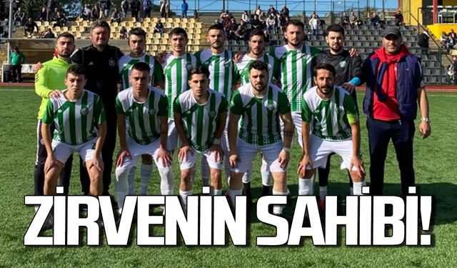 Kozlu Belediyespor taraftarının önünde kazandı: Zirvenin tek sahibi!