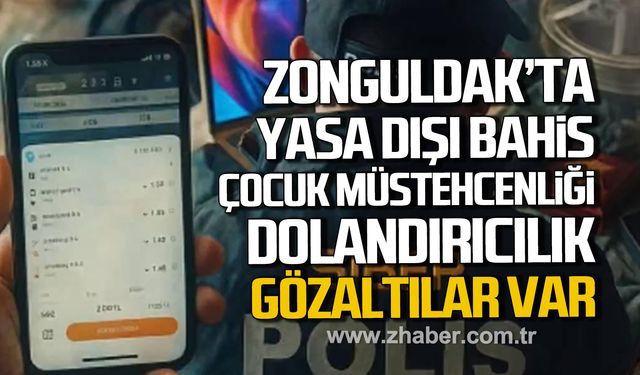 Zonguldak'ta siber suç operasyonu! Gözaltılar var