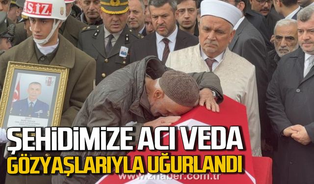 Karabüklü şehit Kıdemli Başçavuş Nuri Özcan gözyaşlarıyla uğurlandı!