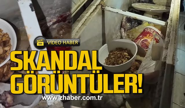 Devrek'te skandal görüntüler! İş yeri mühürlendi!