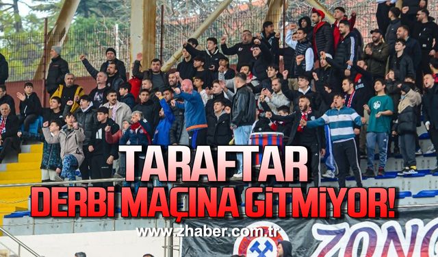 Taraftar, derbi maçına gitmiyor!