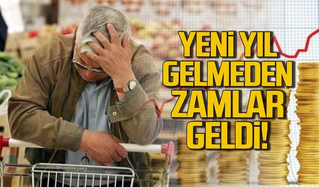 Yeni yıl gelmeden zamlar geldi! Tüketici ne yapacak?