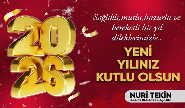 Nuri Tekin'den 2026 yeni yıl mesajı