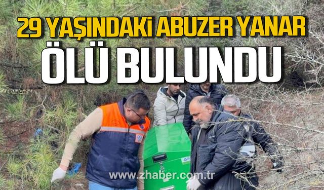 Karabük'te 29 yaşındaki Abuzer Yanar ağaçlık alanda ölü bulundu!
