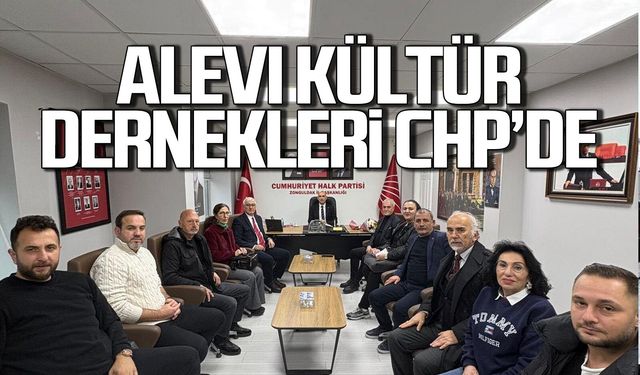 Alevi Kültür Dernekleri’nden CHP İl Başkanlığı’na Ziyaret