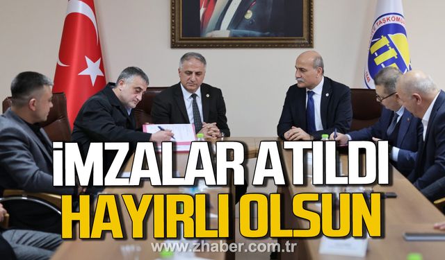 TTK Armutçuk TİM Havalandırma Kuyusu Projesi ihale sözleşmesi imzalandı!