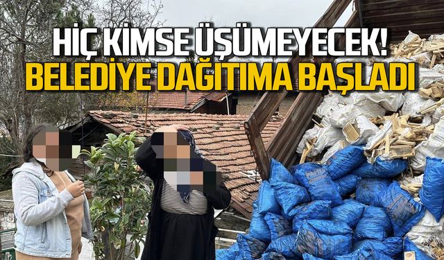 Hiç kimse üşümeyecek. Belediye dağıtıma başladı