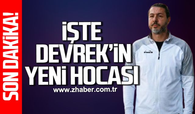 Devrek Belediyespor’un 3. Teknik direktörü belli oldu