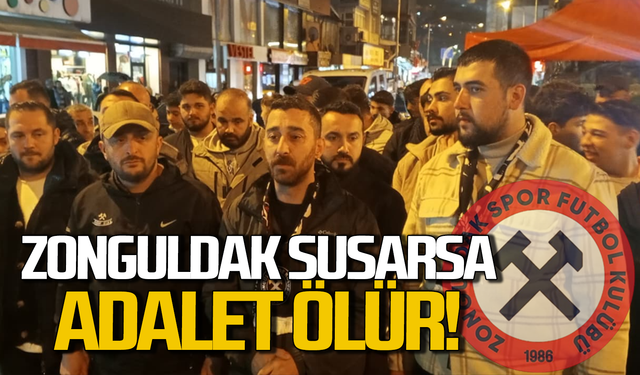 TFF'ye seslendiler: Zonguldak susarsa, adalet ölür!