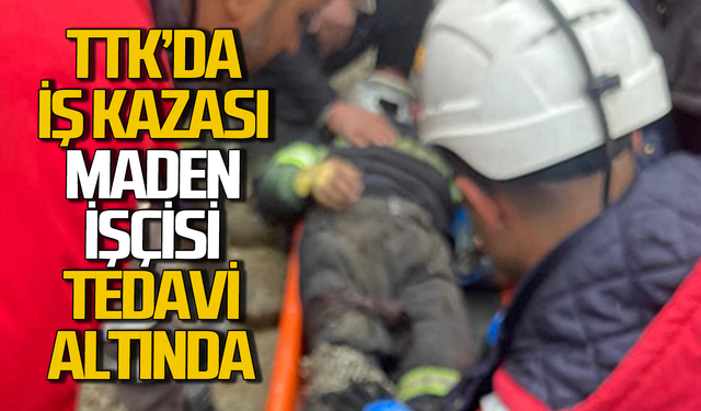 TTK’da korkudan kaza: Maden işçisi tedaviye alındı!