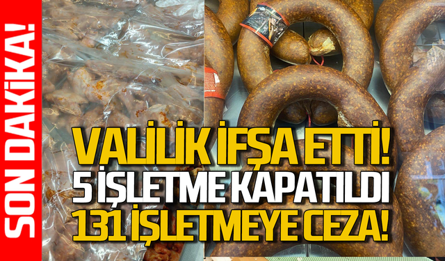 Zonguldak’ta 5 işletmenin faaliyeti durduruldu, 131 işletmeye ceza!