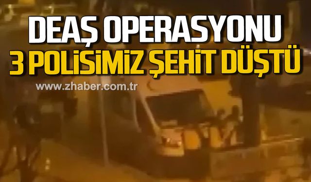 Yalova'da DEAŞ operasyonunda 3 polis şehit düştü.