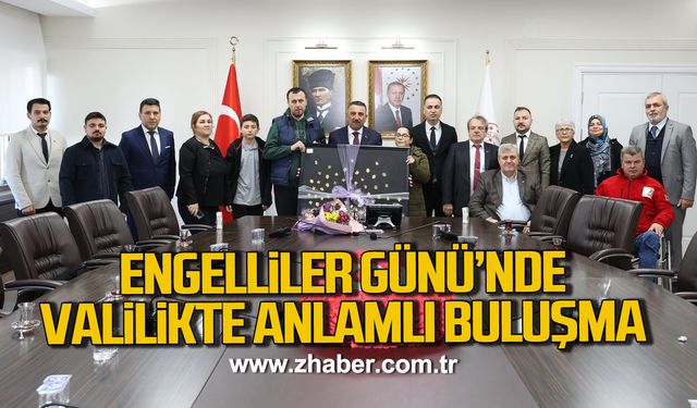 Vali Hacıbektaşoğlu’ndan Engelli vatandaşlara destek vurgusu