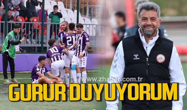 Muhammet Akyaycı; "Oyuncularımla gurur duyuyorum"