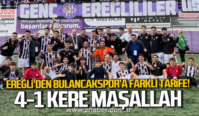 Kdz. Ereğli Belediyespor 1926 Bulancakspor'u mağlup etti!