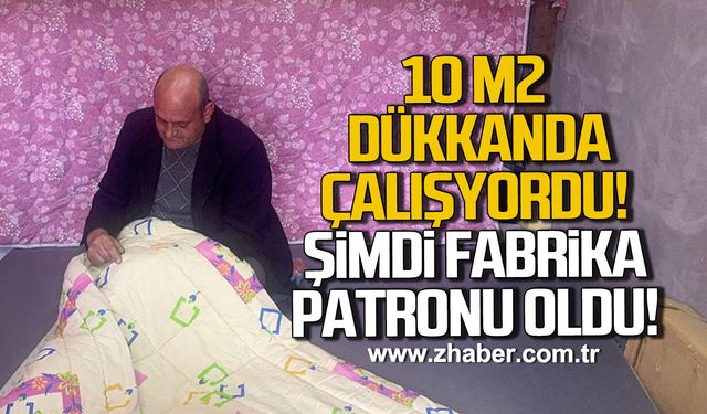 Alaplı'da 10 metre karelik dükkanla başladı 1,5 dönümlük tesis kurdu!