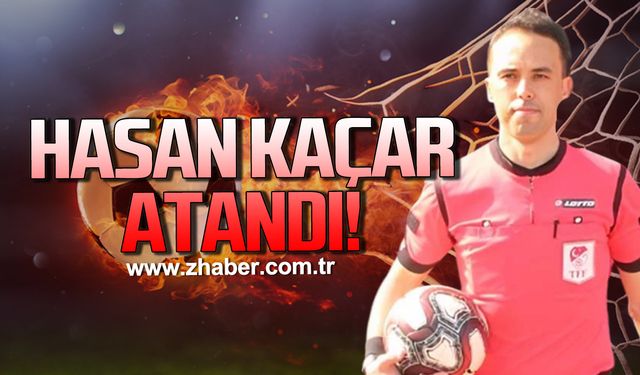 Kdz. Ereğli Belediyespor- Çayelispor Hasan Kaçar atandı