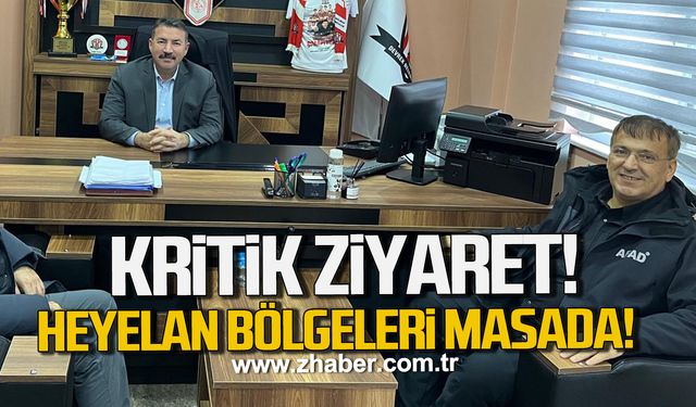 AFAD’dan Devrek’e kritik ziyaret! Heyelan bölgeleri masada!