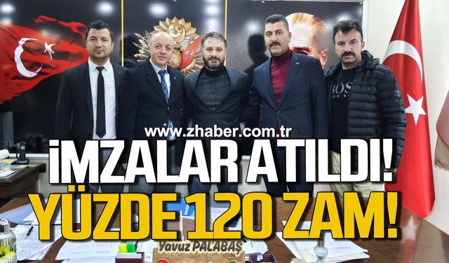 Çatalağzı Belediyesi’nde sosyal denge tazminatı imzalandı!