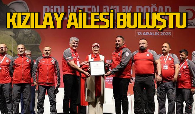 Türk Kızılayı Zonguldak ekibi Şubeler Kurultayı’nda!