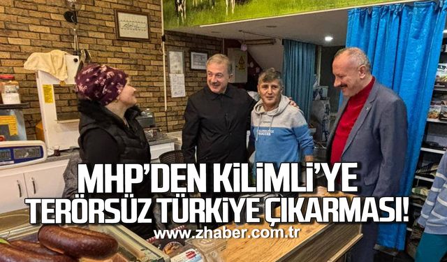 MHP'den Kilimli’ye “Terörsüz Türkiye” çıkarması!