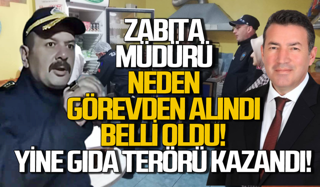 Zabıta müdürünün neden görevden alındığı ortaya çıktı!