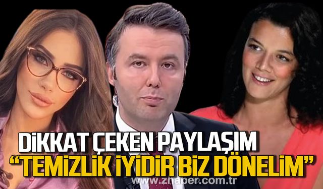 Mutlu Ulusoy'dan dikkat çeken paylaşım! "Temizlik iyidir müsaadenizle biz dönelim"