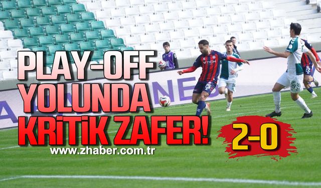 Play-off yolunda kritik Zafer: Zonguldakspor 2-0 Giresunspor