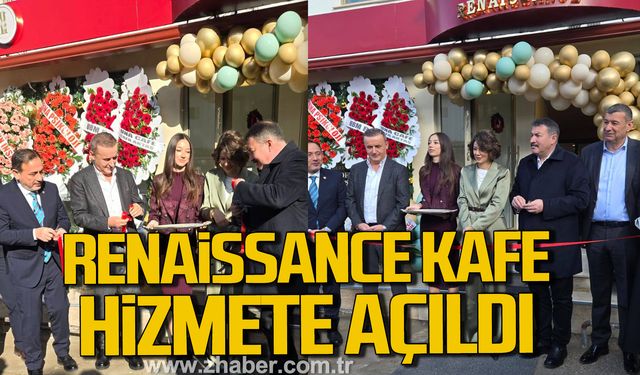 Renaissance Kafe hizmete açıldı!