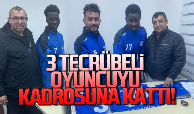 Gökçebeyspor, 3 tecrübeli oyuncuyu kadrosuna kattı