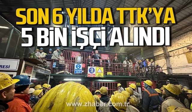 Tayfun Demir; "Son 6 yılda TTK’ya 5 bin işçi alındı”