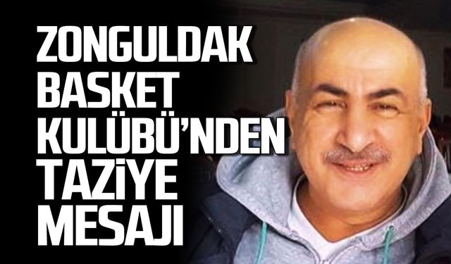 Zonguldak Basket Kulübü'nde İsmail Öner için taziye