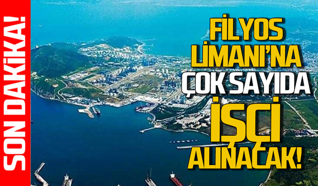 Filyos Limanı’na çok sayıda işçi alınacak!