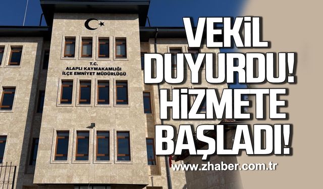 Saffet Bozkurt duyurdu! Emniyet Müdürlüğü yeni binasında!