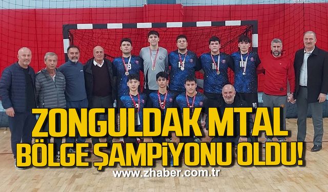 Zonguldak MTAL hentbol takımı bölge şampiyonu oldu