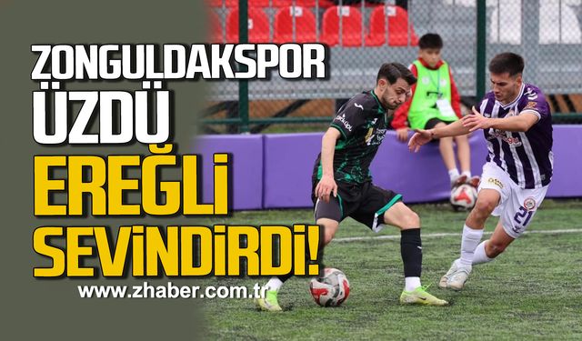 Zonguldakspor üzdü, Ereğli sevindirdi!