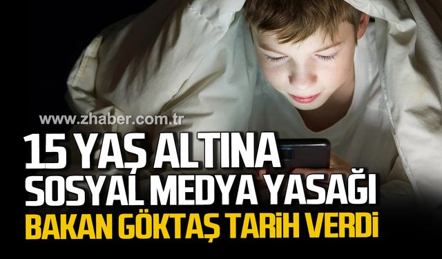 15 yaş altına sosyal medya yasağı geliyor. Bakan Mahinur Özdemir Göktaş tarih verdi.