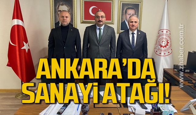 Arslan Keleş’ten Ankara’da sanayi atağı