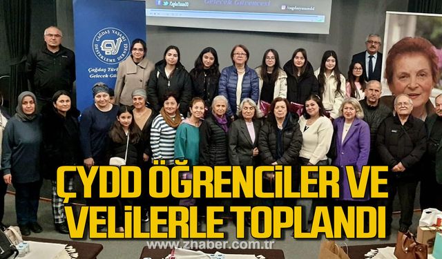 Çağdaş Yaşamı Destekleme Derneği üyeleri öğrenciler ve velilerle buluştu