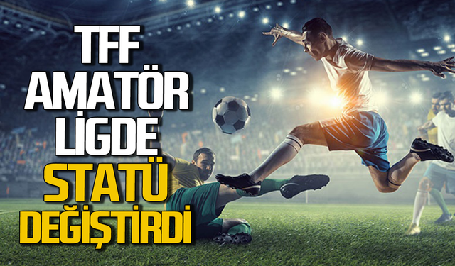 TFF yerel amatör ligleri statüsünde değişiklik yapıldı