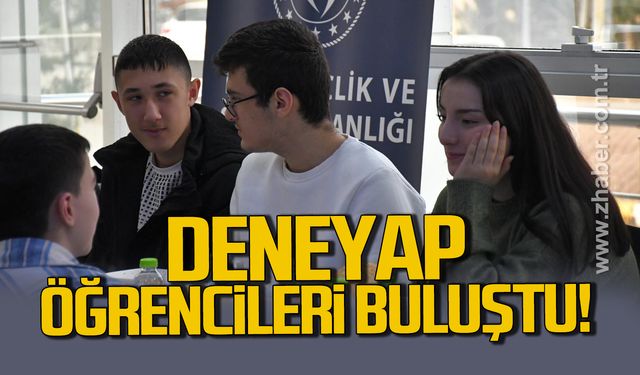 DENEYAP Öğrencileri Gençlik Merkezinde kahvaltıda buluştu
