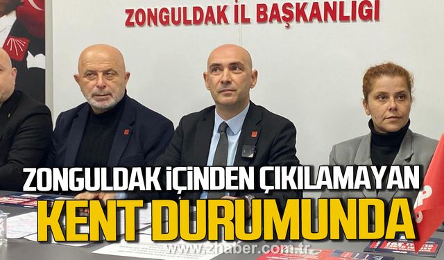 Devrim Dural iktidar partisine yüklendi. "Zonguldak artık içinden çıkılamayan kent durumunda"